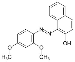Strukturformel von C.I. Solvent Red 80