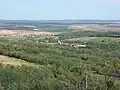 Blick auf Somogydöröcske vom József-hegy