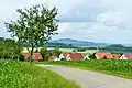 Ahlener Eiche – Blick zum Bussen (Aufnahme 2021)