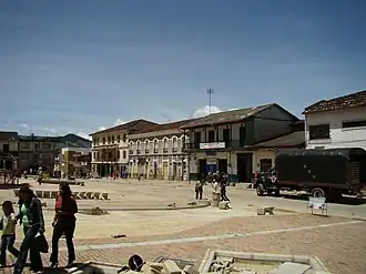 Platz in Sonsón