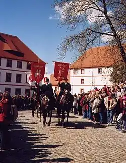 Osterreiter im Kloster St.&nbsp;Marienstern