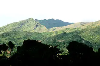 Der Soufrière auf St. Vincent im November 2005