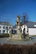 Hl. Florian, Dub nad Moravou