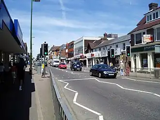 Innenstadt von Haywards Heath