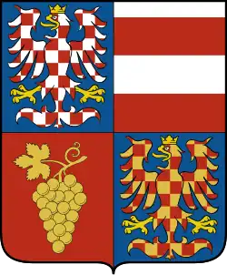 Wappen des Jihomoravský kraj