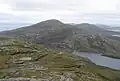 Panorama nach Süden mit dem Loch Stulaval