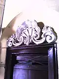 Supraporte in Stuck