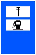 S-106 Werkstatt mit Tankstelle