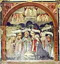 Anbetung des Kindes, Fresko, um 1480, Rivarolo Canalese