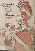 Wappen der Familie Sparrnberg, 15. Jahrhundert