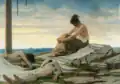 Spartaco Vela: Rizpa wacht bei den Leichnamen ihrer Söhne (1881)