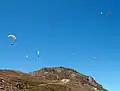 Gleitschirmfliegen am Speikboden