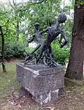 Spielende Kinder, Gerckensplatz 1, Hamburg-Hummelsbüttel