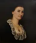 Marie Spieler: Selbstbildnis, 1876