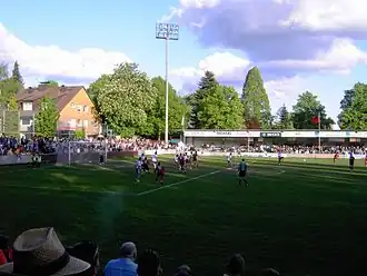 Stadion im Jahre 2006 bei einem Spiel gegen den FC St. Pauli