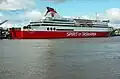 Spirit of Tasmania II in Devonport am 11. August 2007