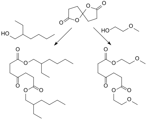 Diester aus Spirodilacton