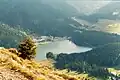 Blick vom Brecherspitz auf den Spitzingsee