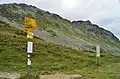 Schweizer Wegweiser & Infotafel > Südosten (I).