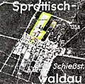 Reihendorf mit RAD-Lager und Friedhof, vor 1945