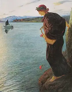 Sappho, Ernst Stückelberg, 1897, Kunsthaus Zürich