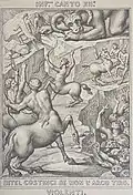 Enfer Centaure Dante Divine comédie.