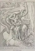 Kéron soldat des Enferts Dante Divine comédie.