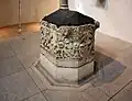 Taufstein aus St. Brigiden, heute Groß St. Martin (13. Jahrhundert)