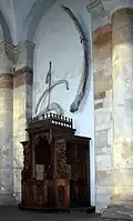 Altes Beichtgestühl und Zint Märjensrepp