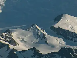 Blick von der Bransfieldstraße auf den St. Naum Peak