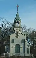 Die ursprünglich gebaute Kapelle von Andrés