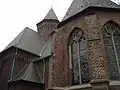 Chor des alten Teils der Kirche