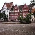 Gestaltung des Platzes um 1990
