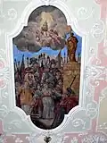 Der heilige Sixtus verweigert die Anbetung einer heidnischen Gottheit