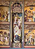 Linker Seitenaltar: Retabel