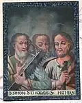 Apostel Simon, Thaddäus und Matthias