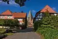 Ortsblick auf die Kirche