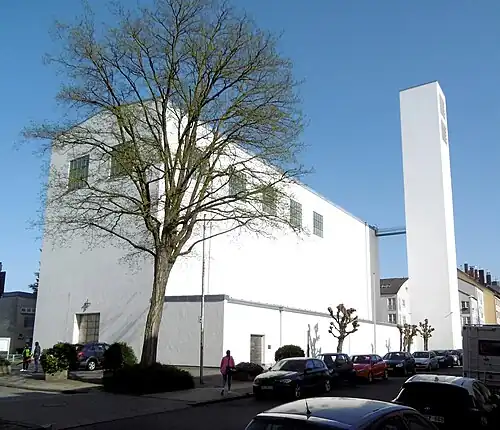 Rudolf Schwarz: St.&nbsp;Fronleichnam (Aachen), 1928–30