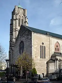 St. Gertrud, durch Jung verändert wiederaufgebaut (1955)