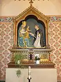 St. Josef und St. Wendelin, Neoromanischer Rosenkranzaltar
