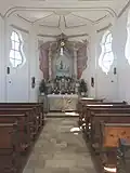 Innenansicht der Kapelle