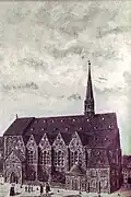 um 1540 ohne Turm