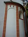 Apsis am Chorturm