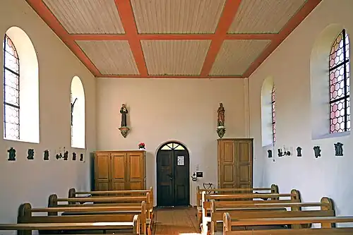 Blick zum Portal
