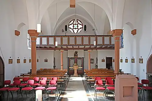 Blick zur Empore