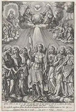 Kupferstich von Hieronymus Wierix (1553–1619)