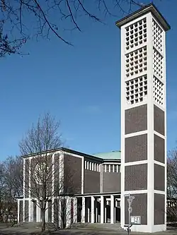 St. Stephanus, Holsterhausen (1953; 2018 niedergelegt)