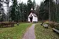 Die abgeschiedene Lage der Kapelle