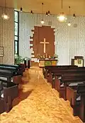 Altarraum St.-Thomas-Kirche in Grünhof-Tesperhude (1988)