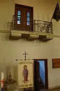 Balkon im Chorbereich
